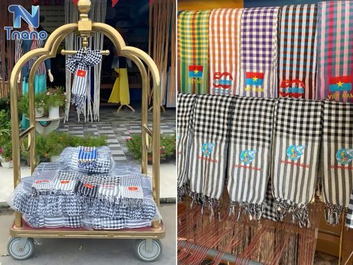 Mẫu in khăn rằn đẹp mắt ấn tượng